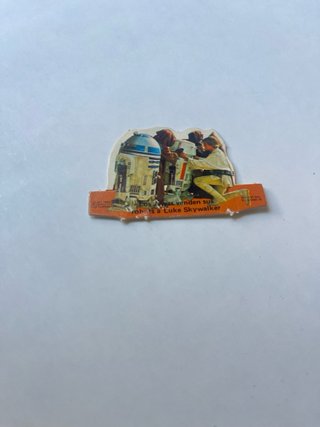 Cromo Star Wars R2-D2 Luke Skywalker