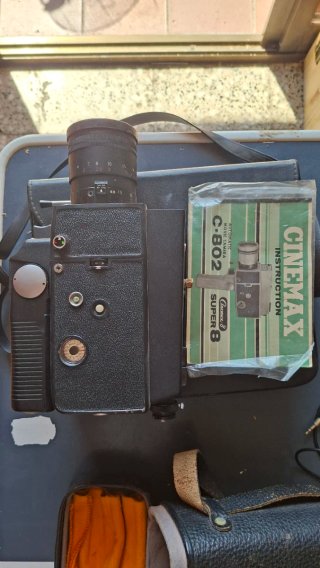 Cámara de cine Super 8 CINEMAX C-802