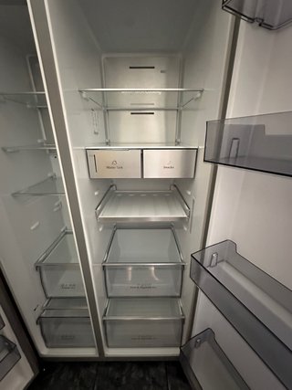 Frigorífico Americano Hisense con dispensador