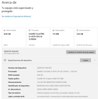 HP ProDesk 600 G1 SFF Ordenador SFF
