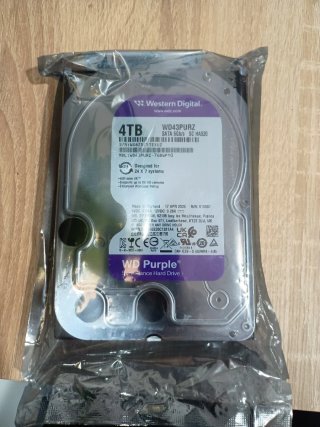Disco Duro WD Purple 4TB