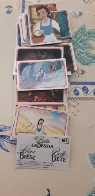 Cromos La Bella y la Bestia Panini 85 cromos