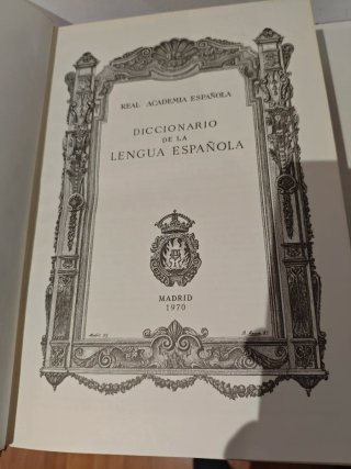 Diccionario de la lengua española de la Real Acade