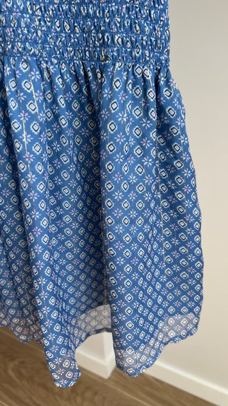 Vestido Pepe Jeans azul estampado nuevo