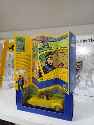 Coche Tintín Lincoln Cabriolet 1/43