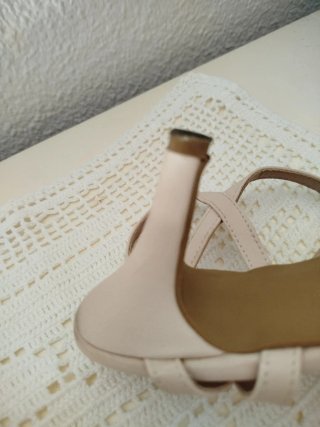 Sandalias Rosa clarito, Tiras Finas