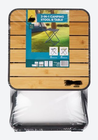 Mesa/Silla Camping Plegable - Nueva a estrenar