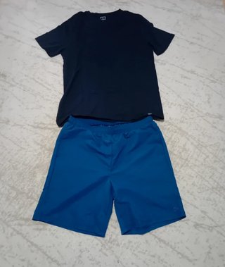 Conjunto Desportivo UP Preto e Azul