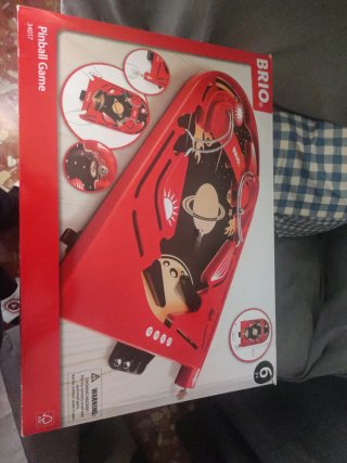 Gioco di flipper BRIO 34017 Rosso nuovo