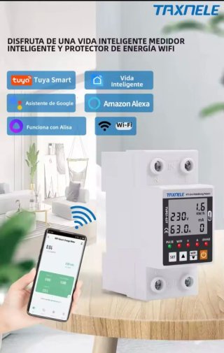 Medidor Energía Inteligente WiFi TAXNELE
