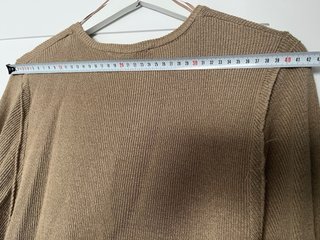 Vestido Zara punto combinado rayas