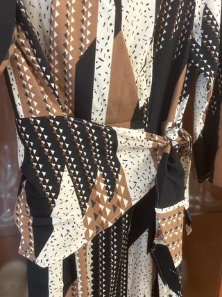 Vestido Sisley Talla 44 Original estampado