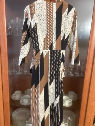 Vestido Sisley Talla 44 Original estampado
