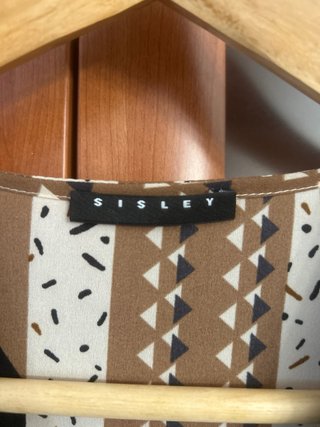 Vestido Sisley Talla 44 Original estampado