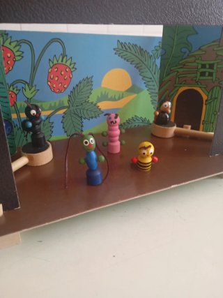 Juego Magnético Teatro Infantil Vintage
