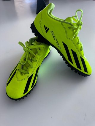 Zapatillas Fútbol Adidas CRAZYFAST Neón
