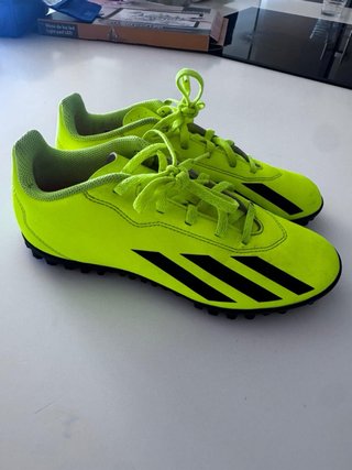 Zapatillas Fútbol Adidas CRAZYFAST Neón