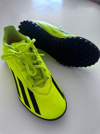 Zapatillas Fútbol Adidas CRAZYFAST Neón