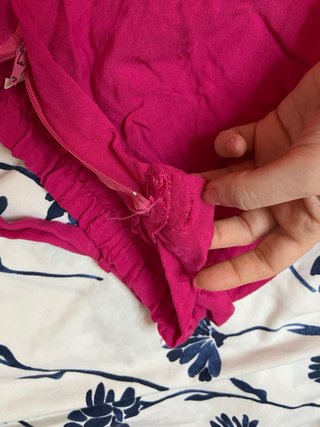 Shorts fucsia cómodos
