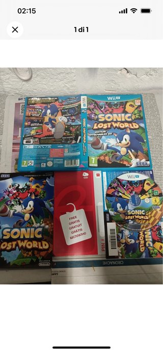 Sonic Lost World Wii U