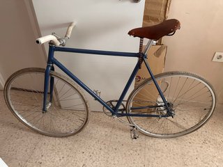 Bicicleta Fixie Azul