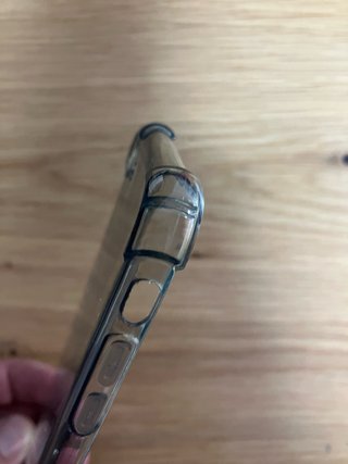 Funda iPhone SE 3ª Gen Negra Transparente