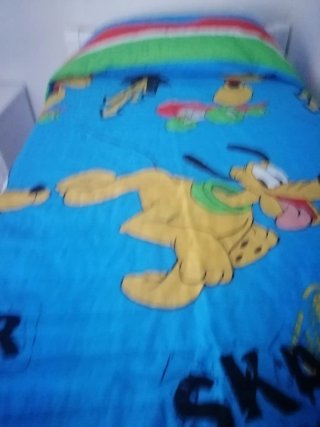 Colcha infantil Mickey y Pluto