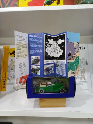 Coche Tintín Descapotable 1/43 La Oreja Rota