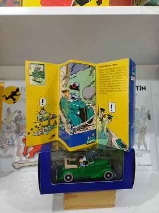 Coche Tintín Descapotable 1/43 La Oreja Rota