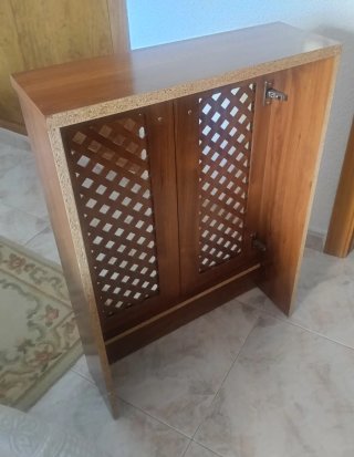 2 Muebles Cubre Radiador Madera