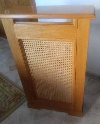 2 Muebles Cubre Radiador Madera