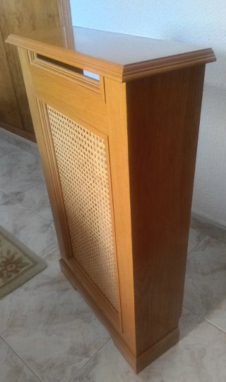 2 Muebles Cubre Radiador Madera