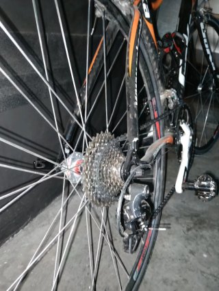 Bicicleta Goka One Carretera Naranja