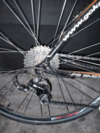 Bicicleta Goka One Carretera Naranja