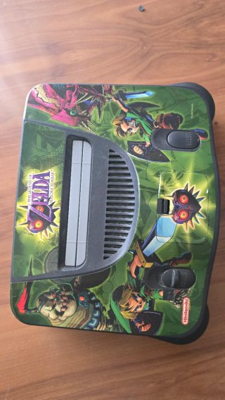 Nintendo 64 Zelda Maschera di Majora + Controller Verde