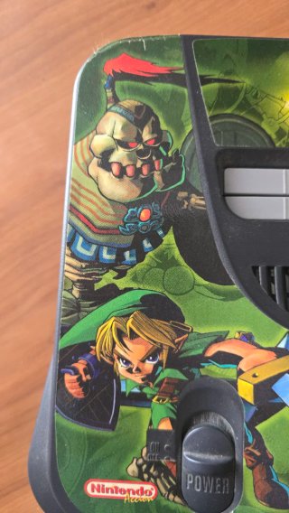 Nintendo 64 Zelda Maschera di Majora + Controller Verde