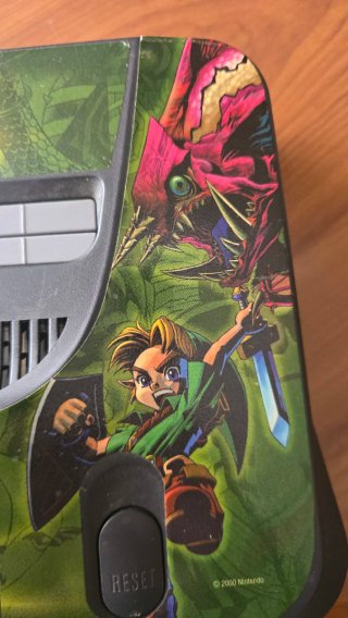 Nintendo 64 Zelda Maschera di Majora + Controller Verde