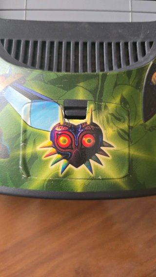 Nintendo 64 Zelda Maschera di Majora + Controller Verde