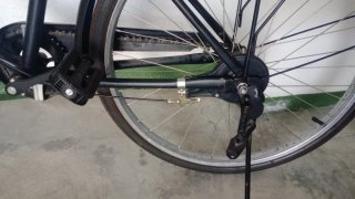 Bicicleta vintaje Negra Paseo
