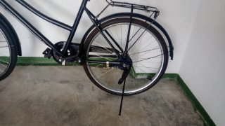 Bicicleta vintaje Negra Paseo