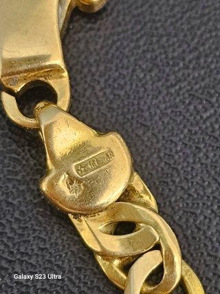 Pulsera Cartier Oro 18k 750 Maciza 11,24gr