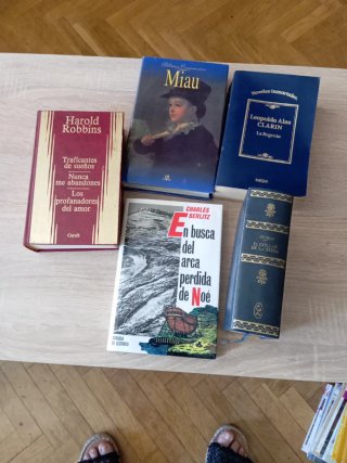 Libros de novelas
