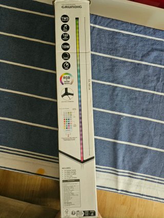 Lámpara de Pie LED Grundig RGB Control Remoto