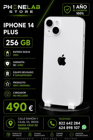 iPhone 14 Plus 256GB Blanco