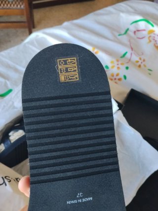 Sandalias negras mujer