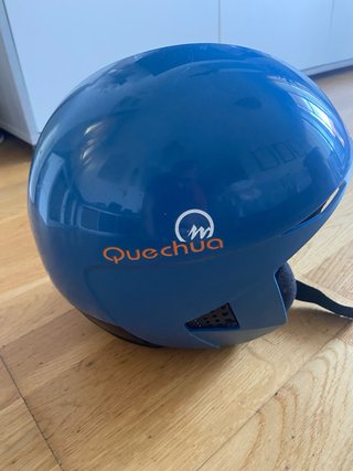 Casco esquí infantil Quechua azul