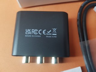 Adaptador CAMWAY RCA a HDMI 1080P Retro