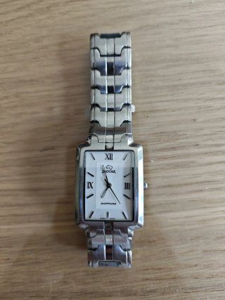 Reloj Jaguar Mujer Plata y Blanco