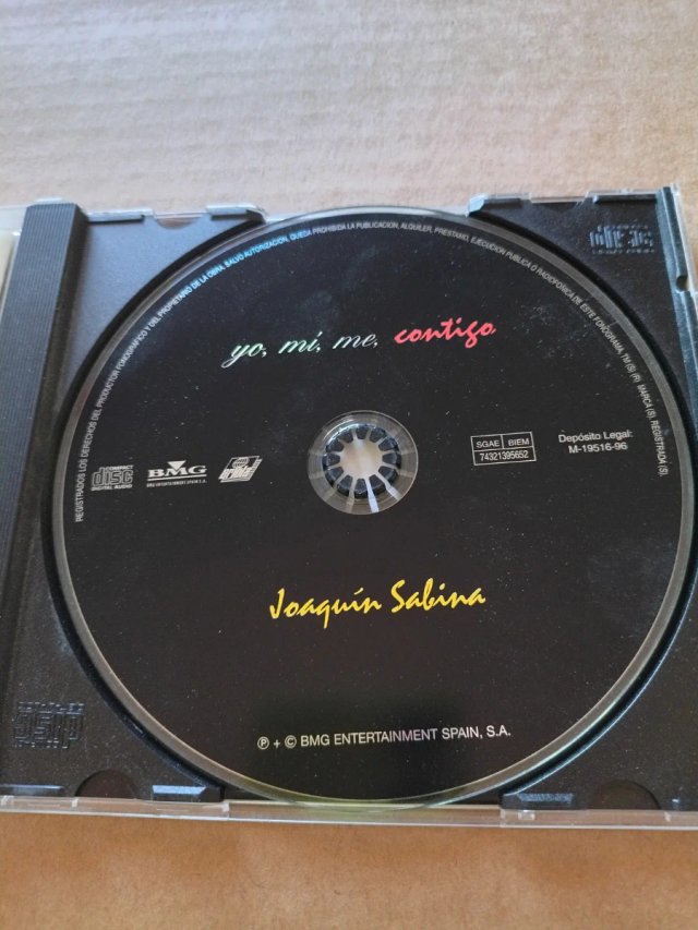 CD Joaquín Sabina Yo Mi Me Contigo