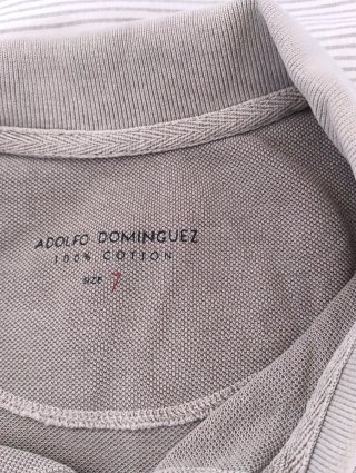 Polo Adolfo Domínguez de algodón.